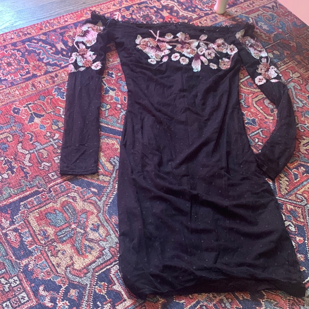 Off the shoulder dress